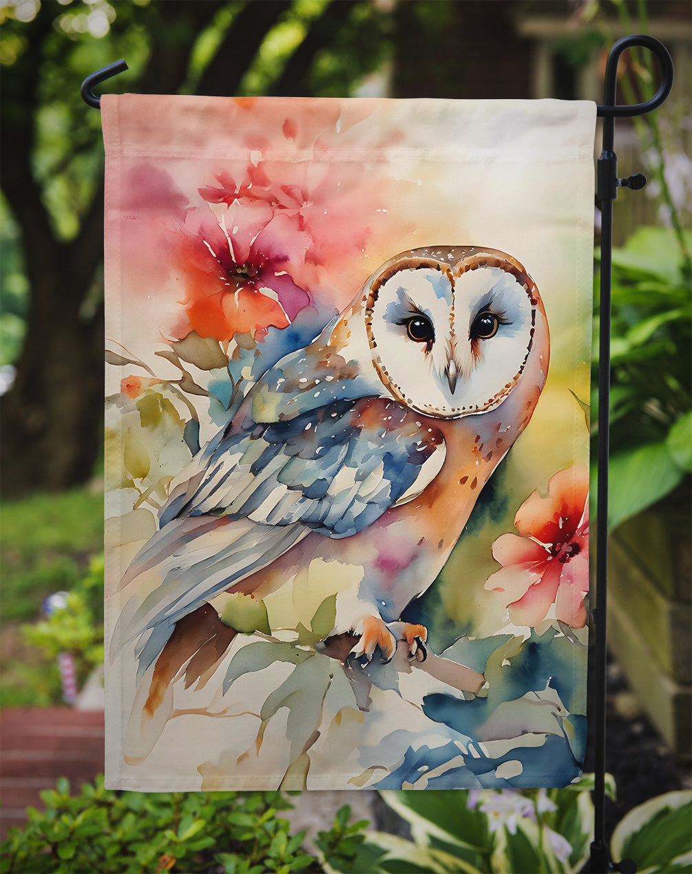 Barn Owl Garden Flag – Outdoor Decorative Yard Flag