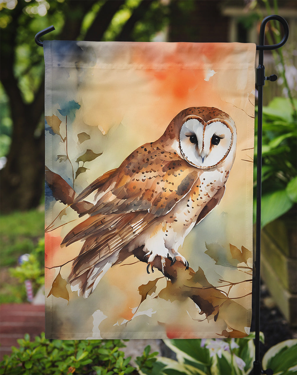 Barn Owl Garden Flag – Outdoor Decorative Yard Flag