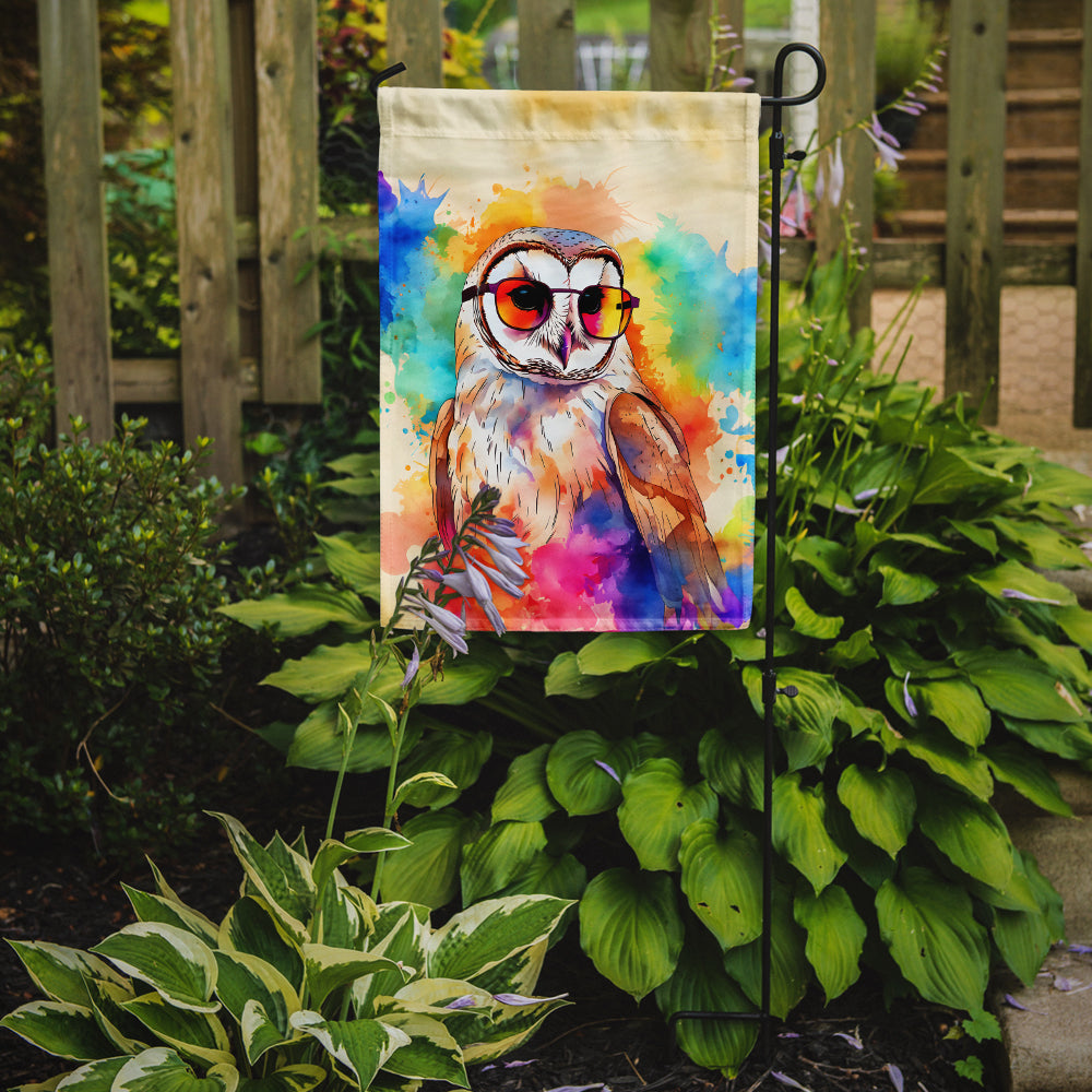 Barn Owl Garden Flag - Hippie Aniimals - Animal-Themed Yard Decor