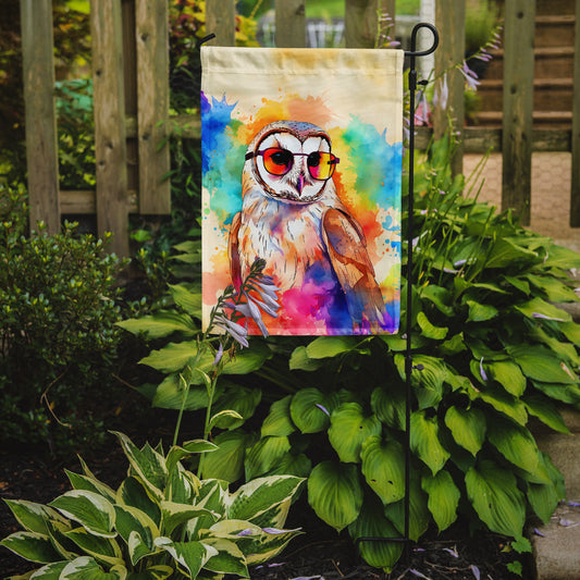 Barn Owl Garden Flag - Hippie Aniimals - Animal-Themed Yard Decor