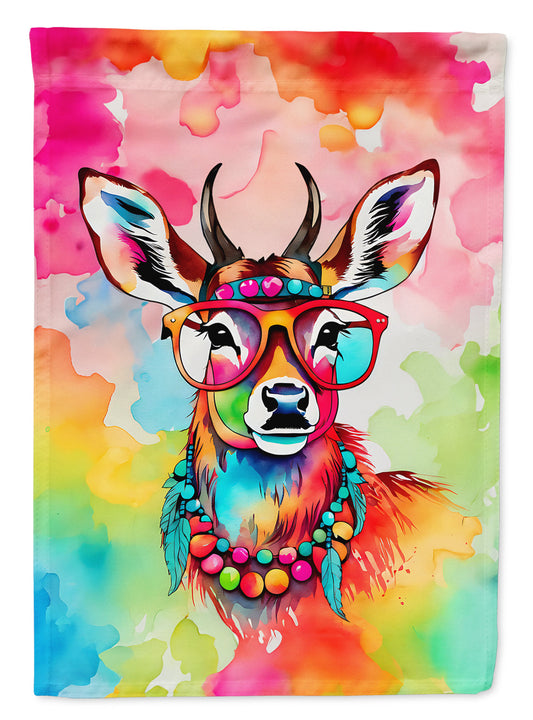 Deer Garden Flag - Hippie Aniimals - Animal-Themed Yard Decor