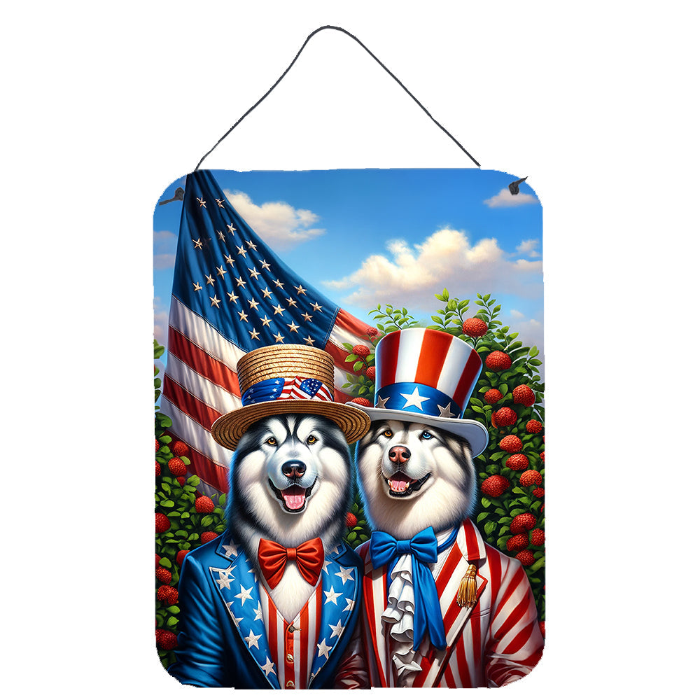 All American Alaskan Malamute Wall or Door Hanging Prints