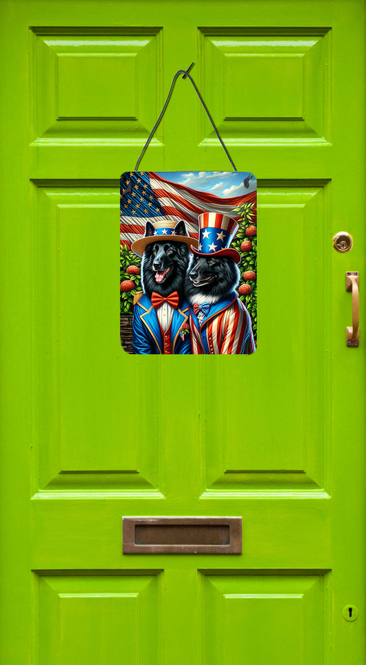 All American Belgian Sheepdog Wall or Door Hanging Prints