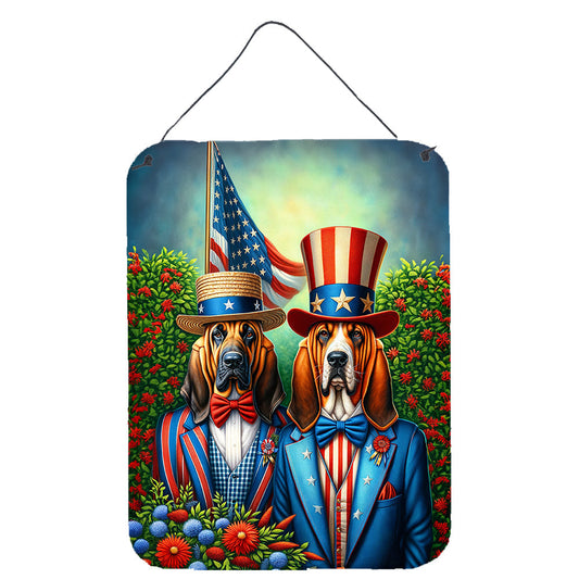 All American Bloodhound Wall or Door Hanging Prints