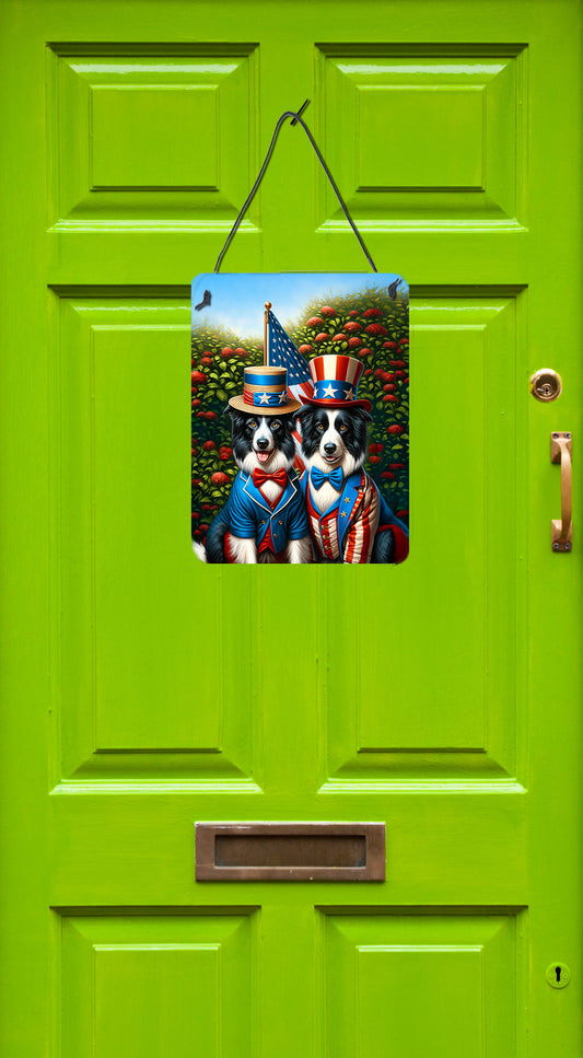 All American Border Collie Wall or Door Hanging Prints