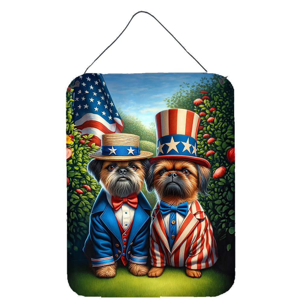 All American Brussels Griffon Wall or Door Hanging Prints
