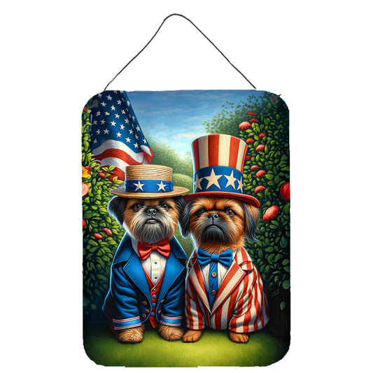All American Brussels Griffon Wall or Door Hanging Prints