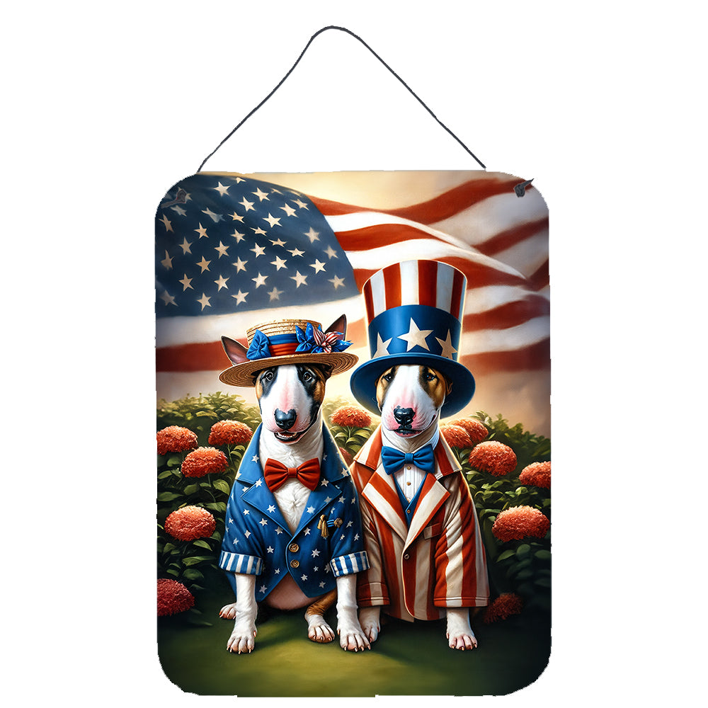 All American Bull Terrier Wall or Door Hanging Prints