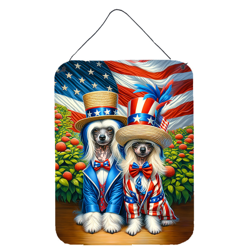 All American Chinese Crested Wall or Door Hanging Prints