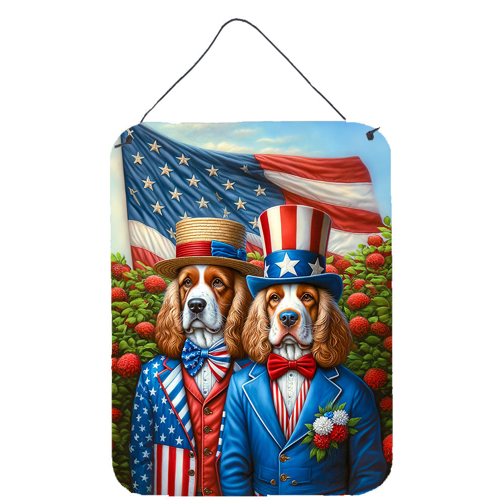 All American Clumber Spaniel Wall or Door Hanging Prints
