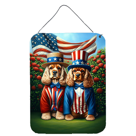 All American Cocker Spaniel Wall or Door Hanging Prints