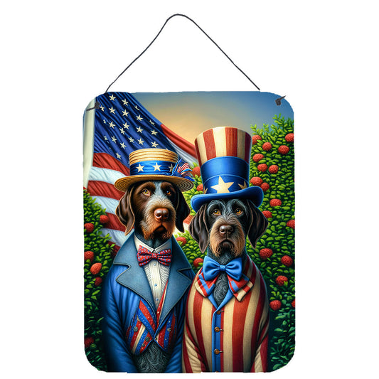 All American German Wirehaired Pointer Wall or Door Hanging Prints