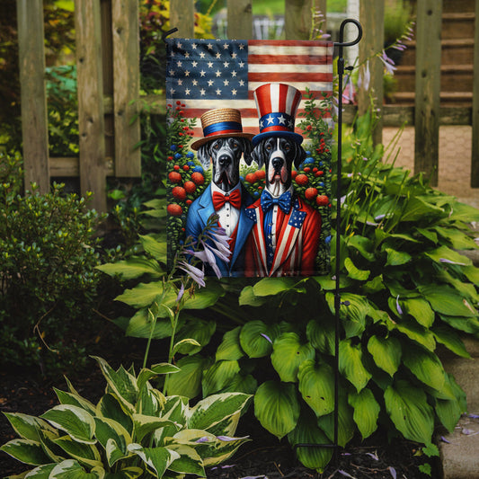 All American Great Dane Garden Flag –  Garden Flag by Caroline's Treasures