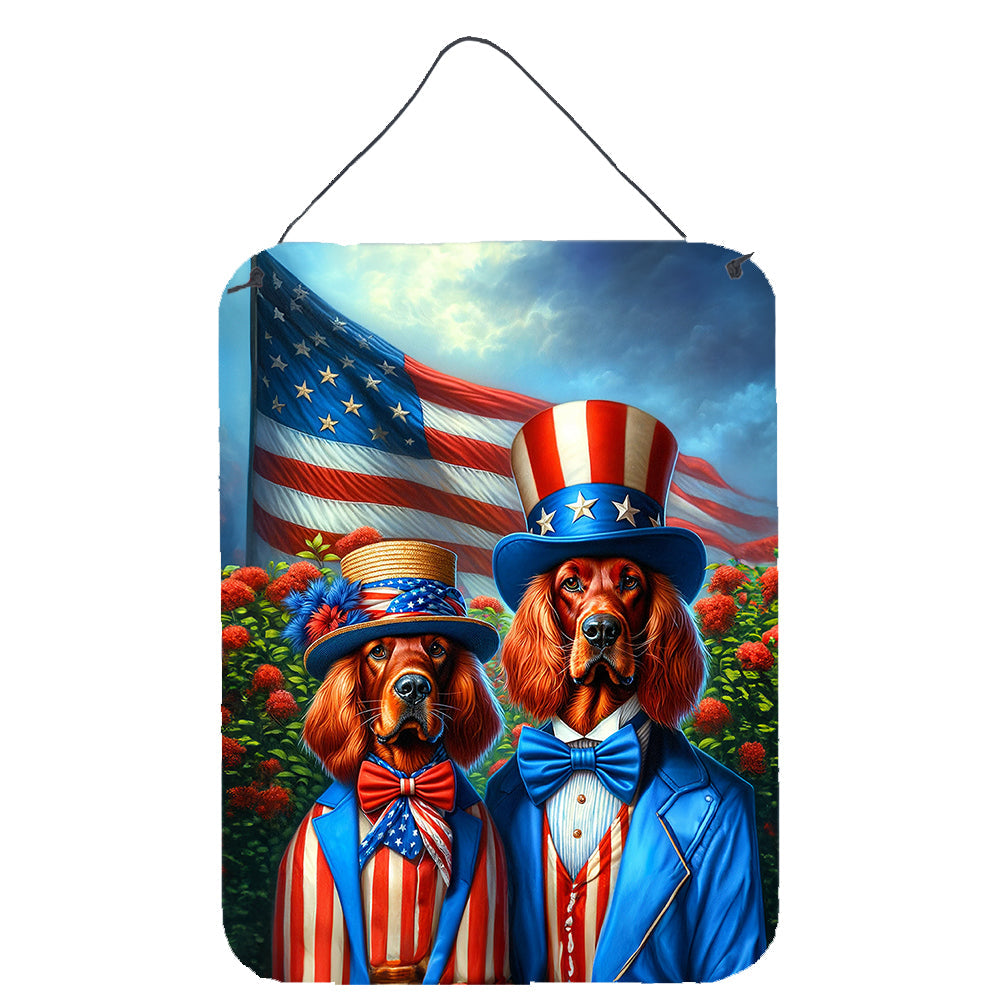 All American Irish Setter Wall or Door Hanging Prints