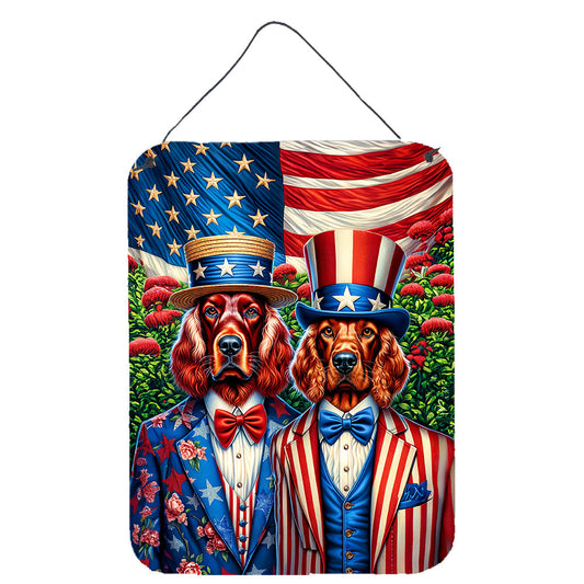 All American Irish Setter Wall or Door Hanging Prints