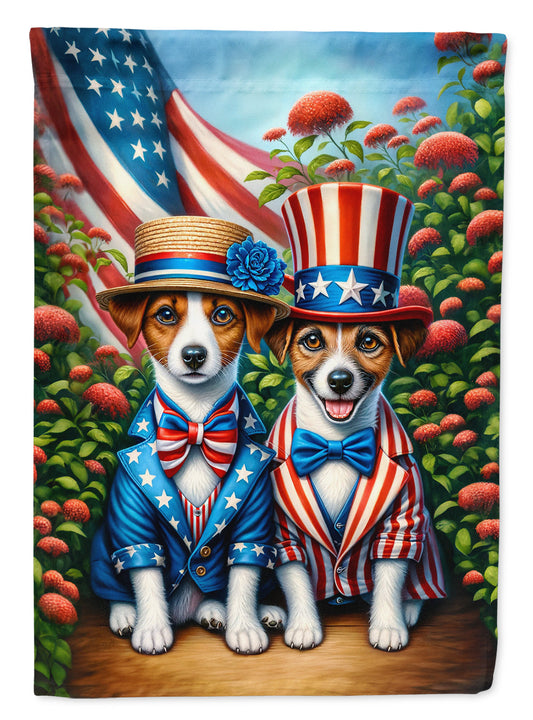 All American Jack Russell Terrier Garden Flag –  Garden Flag by Caroline's Treasures