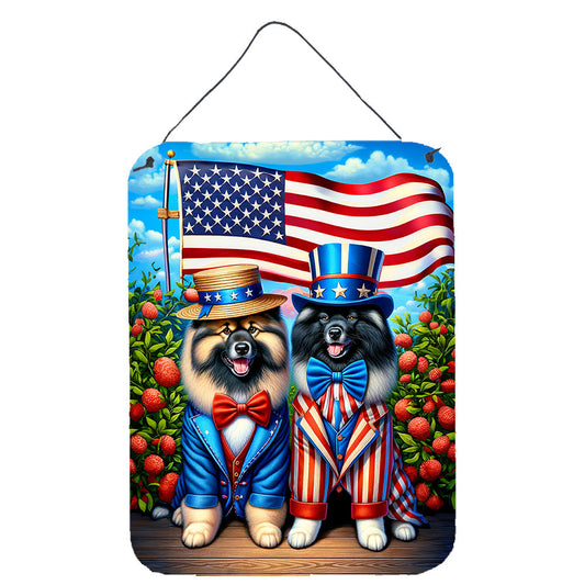 All American Keeshond Wall or Door Hanging Prints