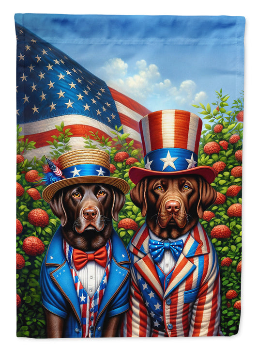 All American Labrador Retriever Garden Flag –  Garden Flag by Caroline's Treasures
