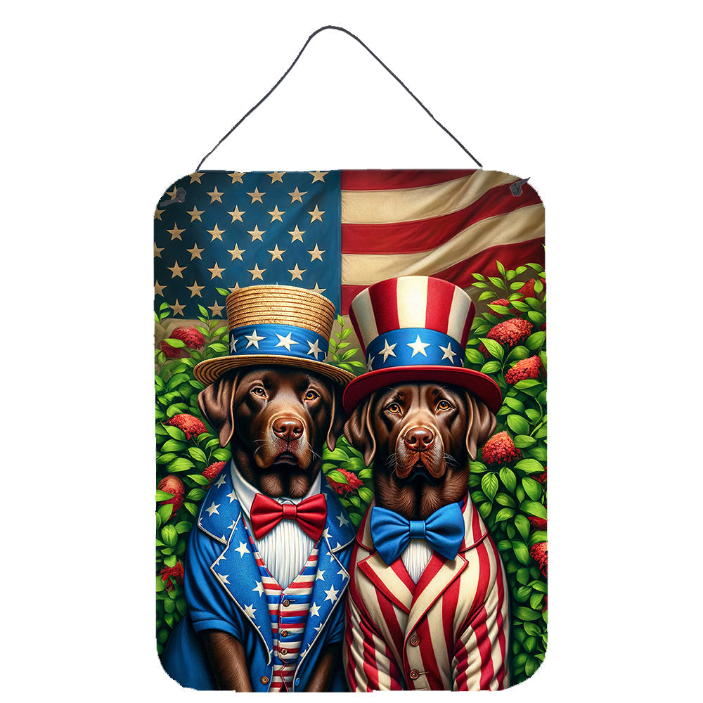 All American Labrador Retriever Wall or Door Hanging Prints