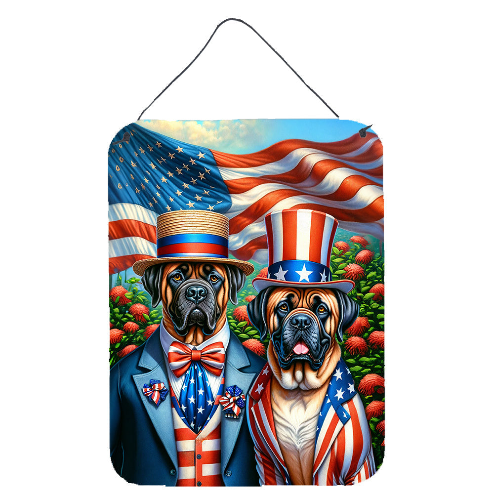 All American Mastiff Wall or Door Hanging Prints