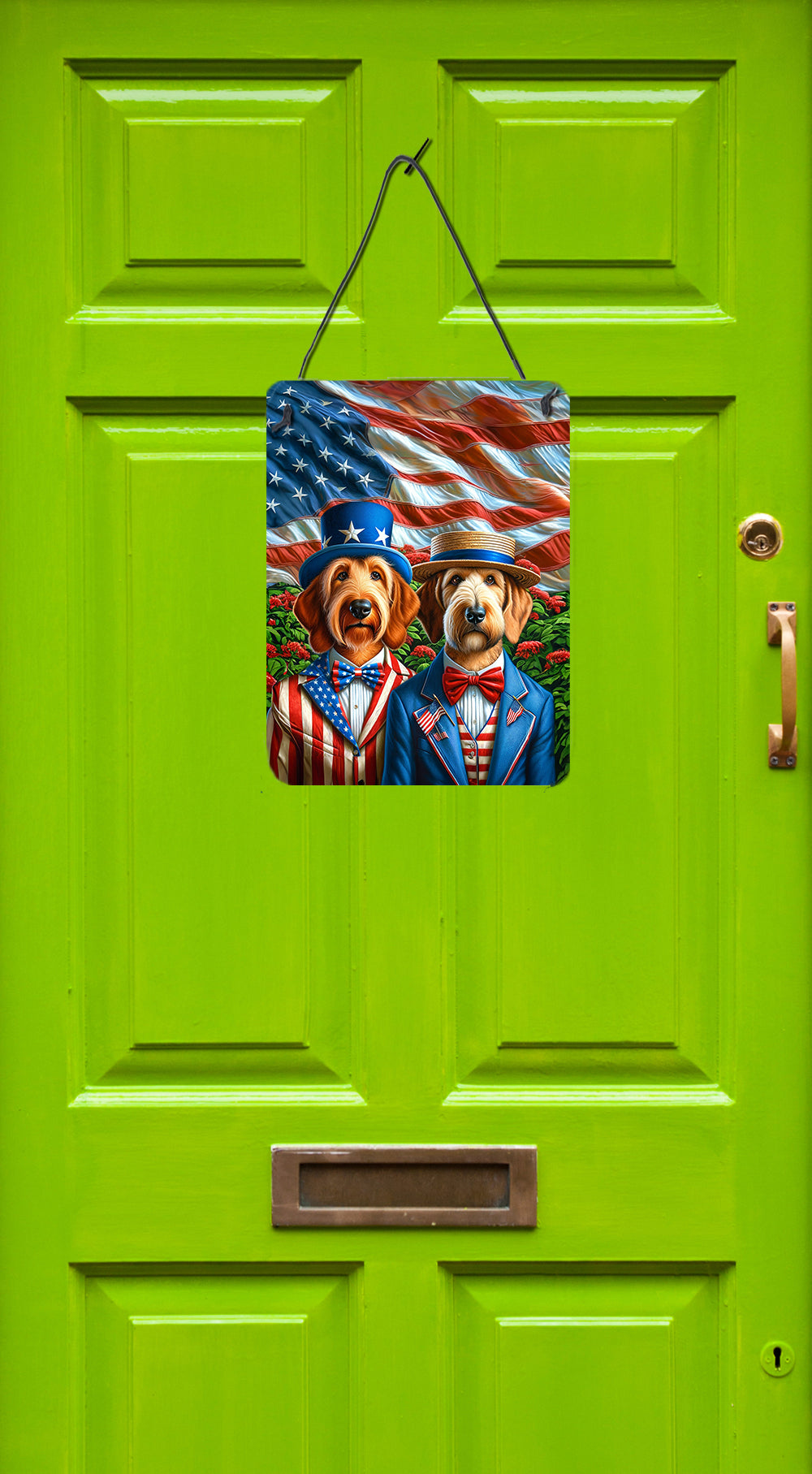 All American Otterhound Wall or Door Hanging Prints