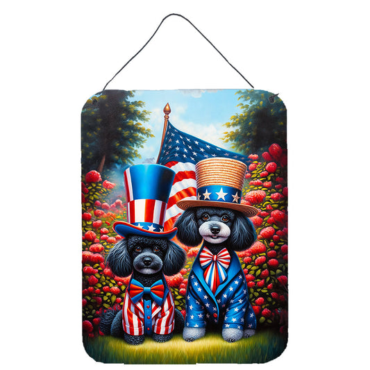 All American Poodle Wall or Door Hanging Prints