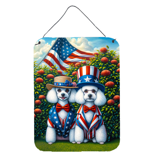 All American Poodle Wall or Door Hanging Prints