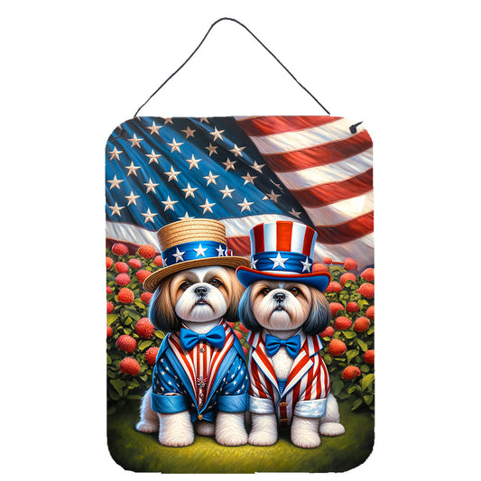 All American Shih Tzu Wall or Door Hanging Prints