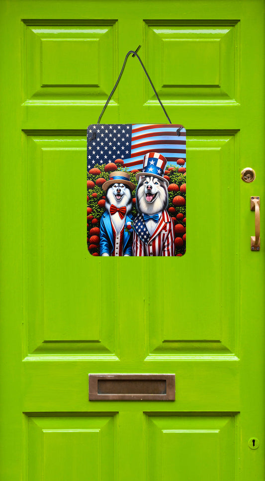 All American Siberian Husky Wall or Door Hanging Prints