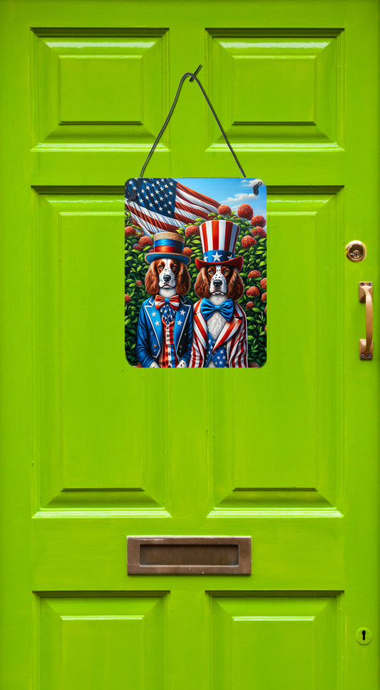 All American Welsh Springer Spaniel Wall or Door Hanging Prints