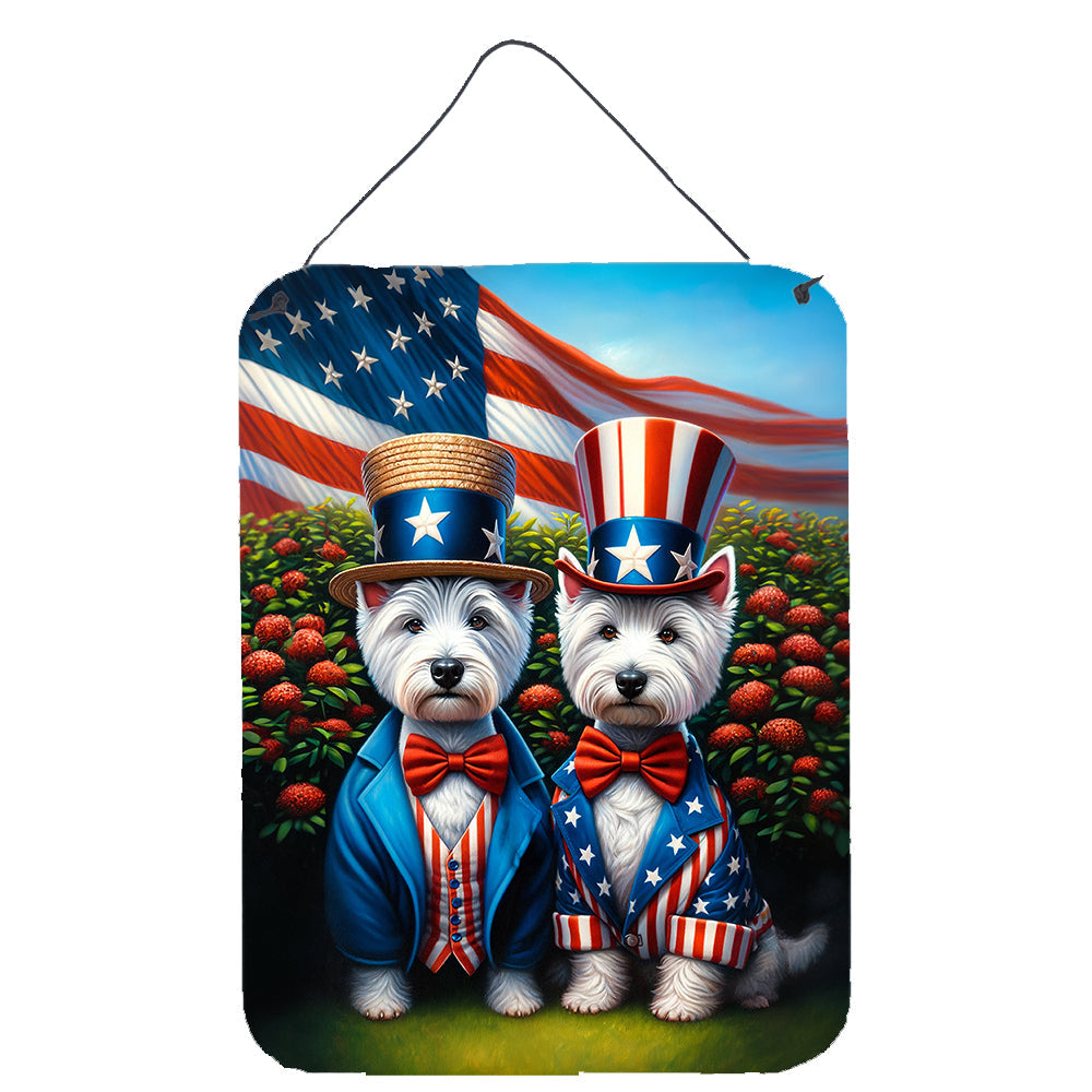All American Westie Wall or Door Hanging Prints