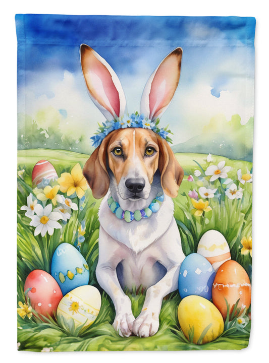 American Foxhound Easter Egg Hunt House Flag