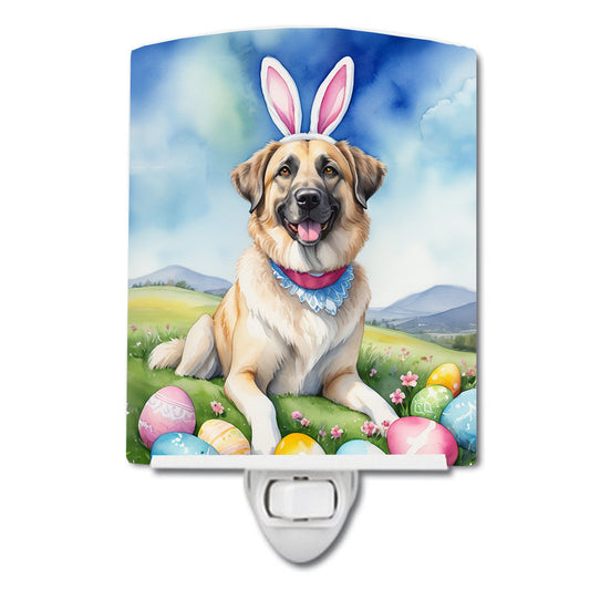 Anatolian Shepherd Dog Easter Egg Hunt Ceramic Night Light