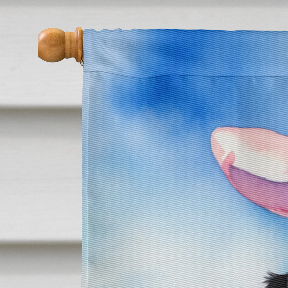 Dachshund Easter Egg Hunt House Flag