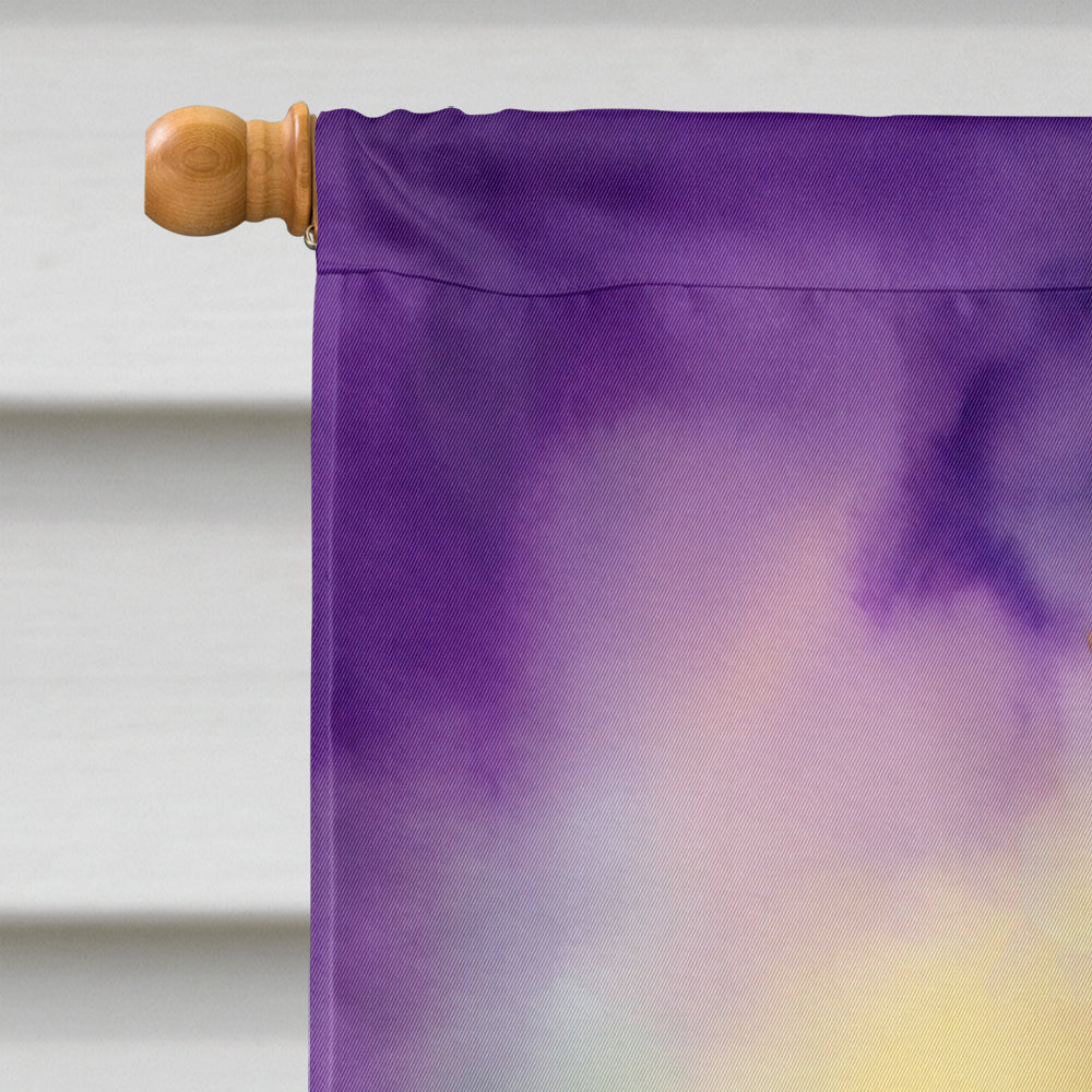 Alligator King of Mardi Gras House Flag