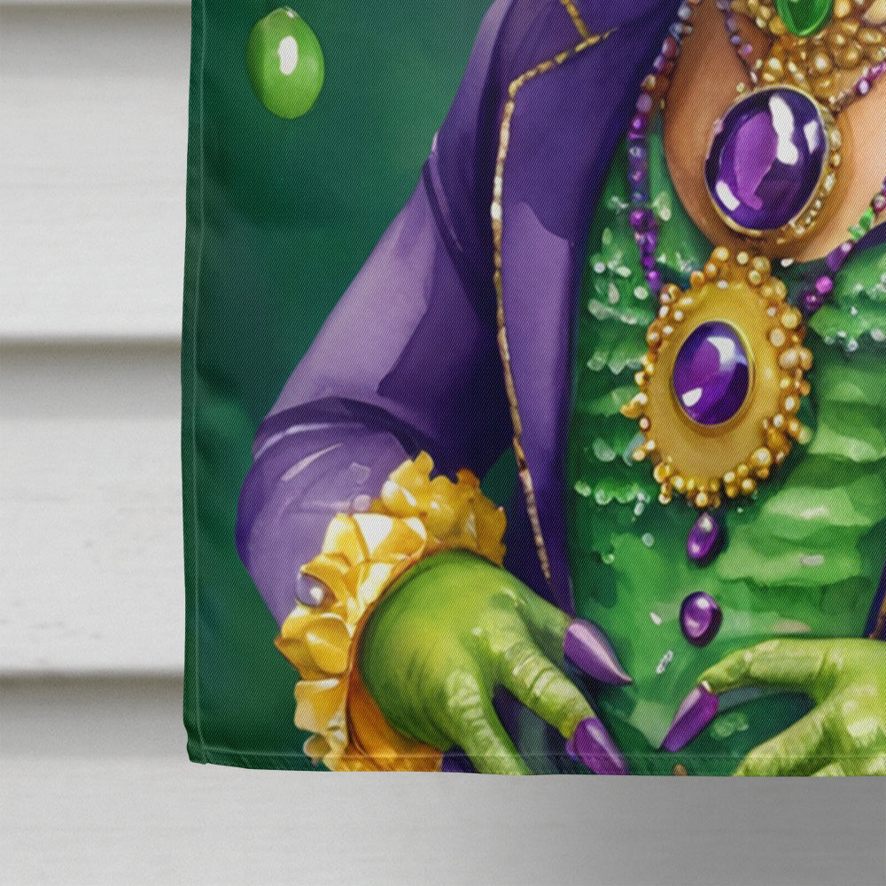 Alligator King of Mardi Gras House Flag
