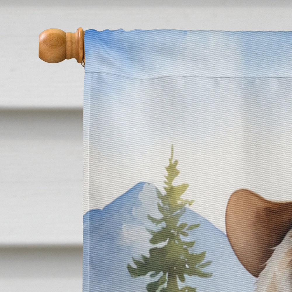 Kuvasz Cowboy Welcome House Flag