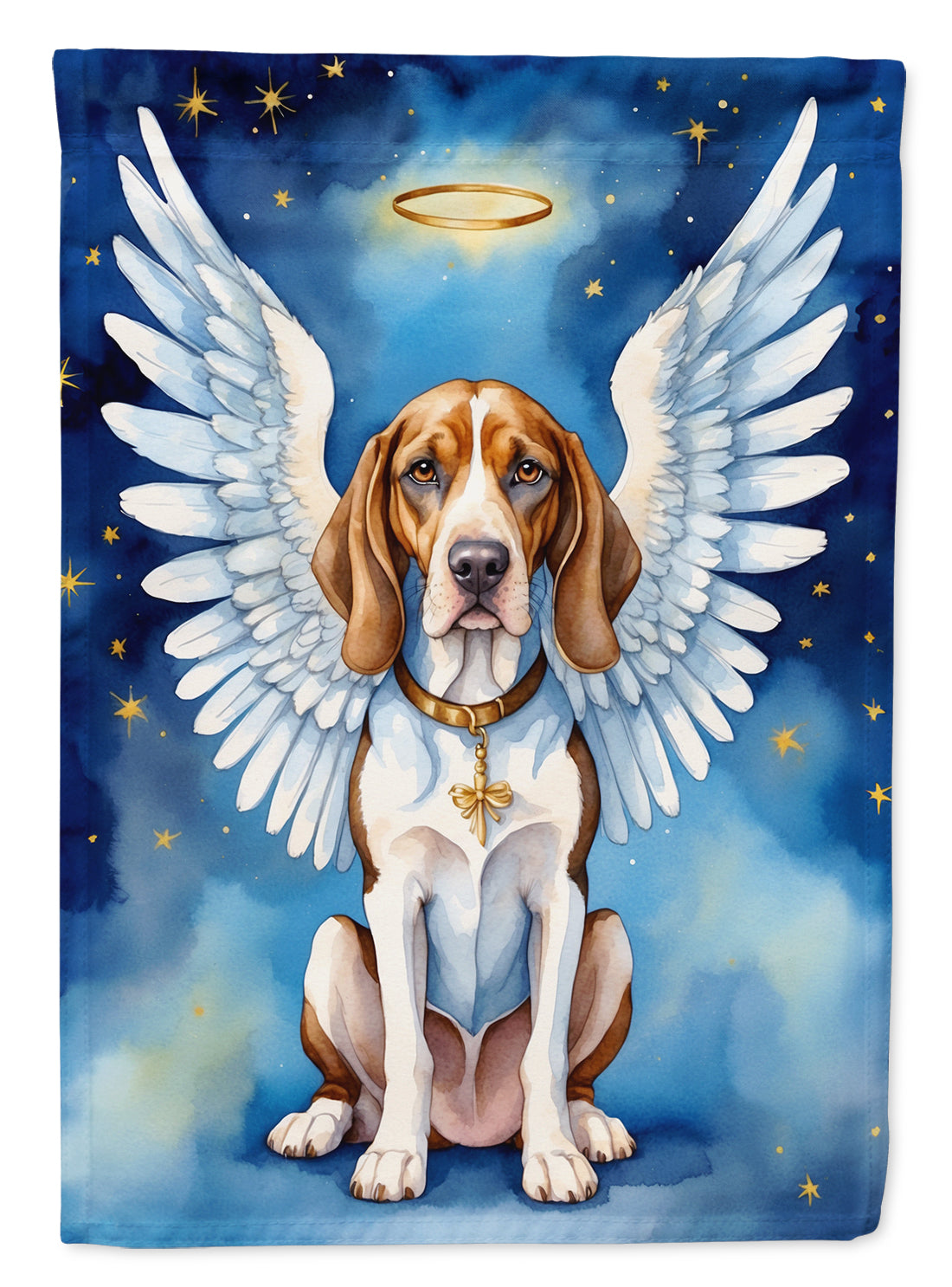 American English Coonhound My Angel House Flag