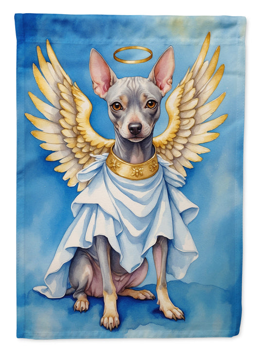 American Hairless Terrier My Angel House Flag