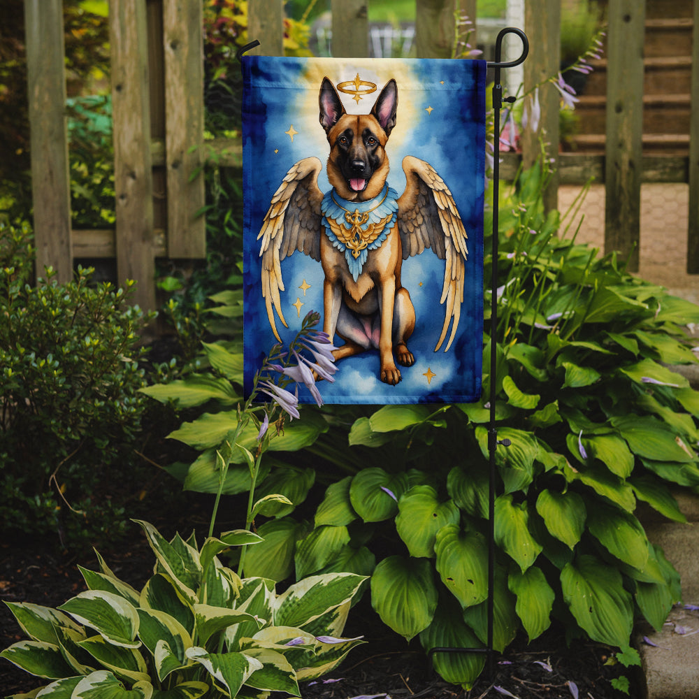 Belgian Malinois My Angel Garden Flag – Memorial or Christmas Dog Angel Decor