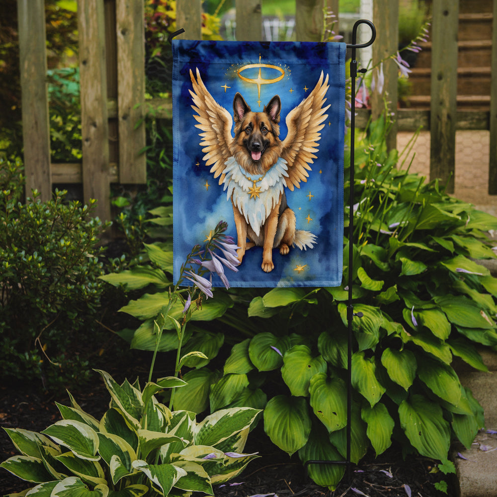 Belgian Tervuren My Angel Garden Flag – Memorial or Christmas Dog Angel Decor