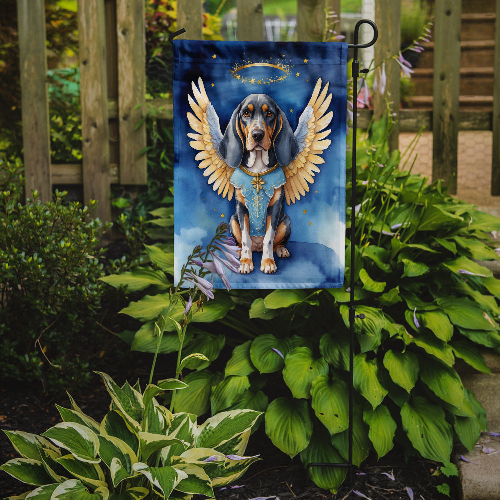 Bluetick Coonhound My Angel Garden Flag – Memorial or Christmas Dog Angel Decor