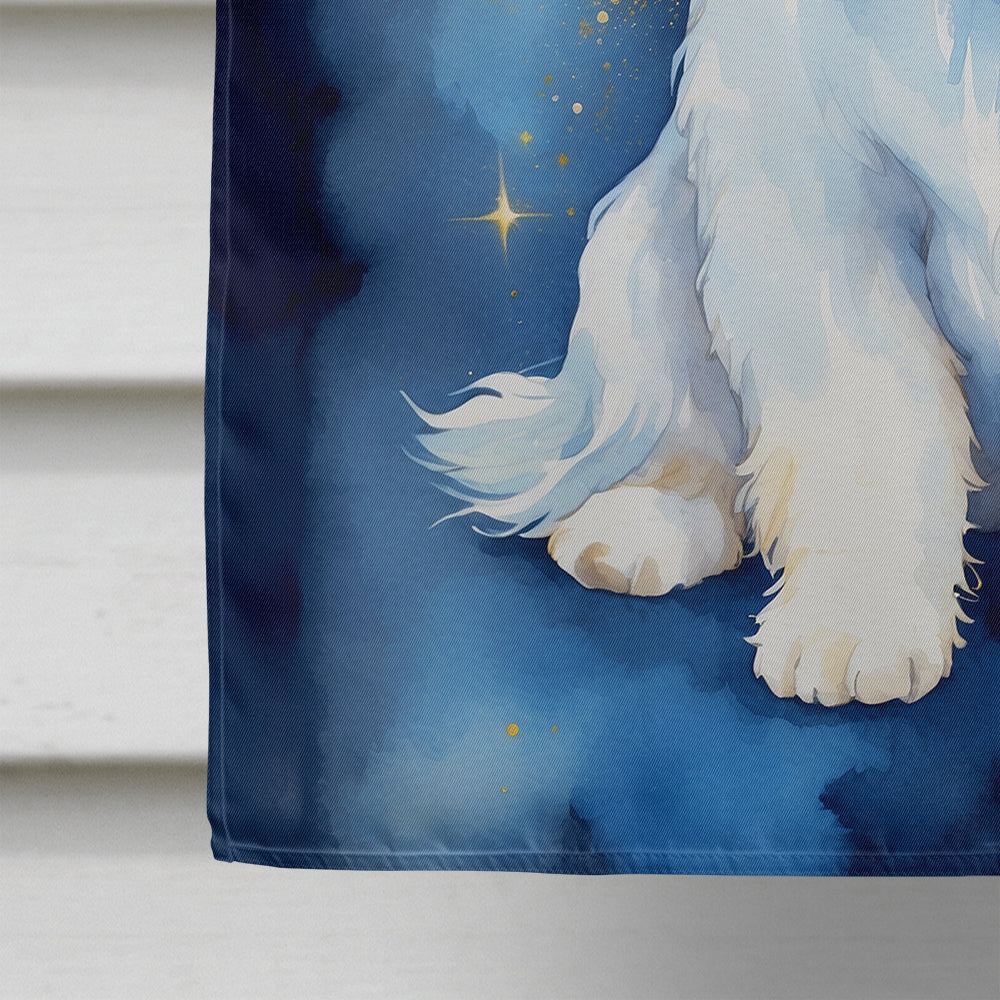 Coton de Tulear My Angel House Flag