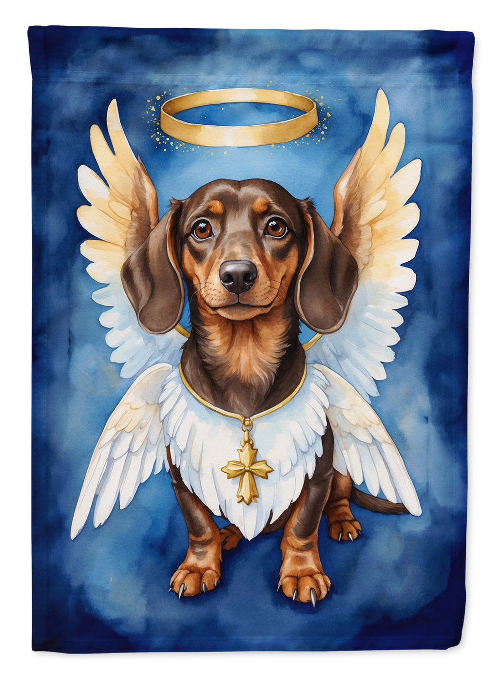 Dachshund My Angel House Flag DAC6987CHF
