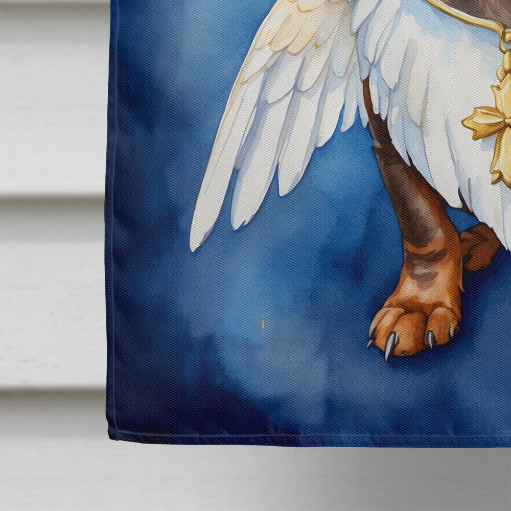 Dachshund My Angel House Flag DAC6987CHF