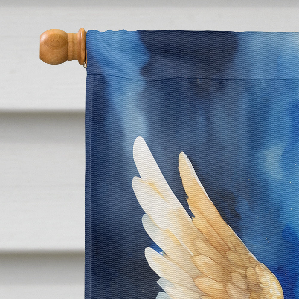 Golden Retriever My Angel House Flag