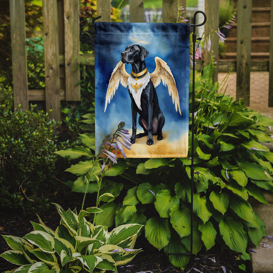 Great Dane My Angel Garden Flag – Memorial or Christmas Dog Angel Decor