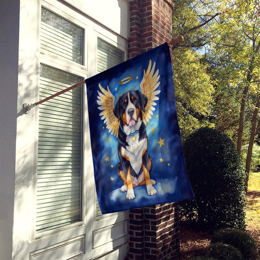 Greater Swiss Mountain Dog My Angel House Flag