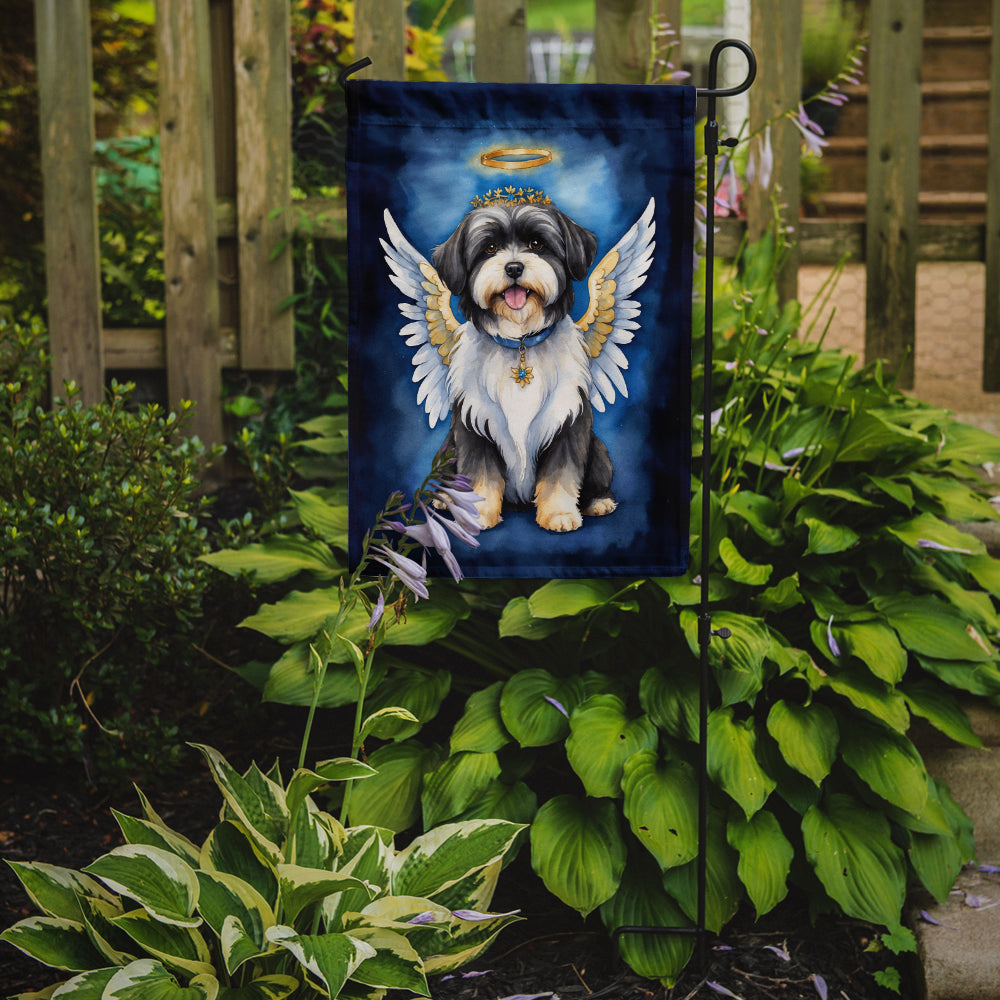 Havanese My Angel Garden Flag – Memorial or Christmas Dog Angel Decor