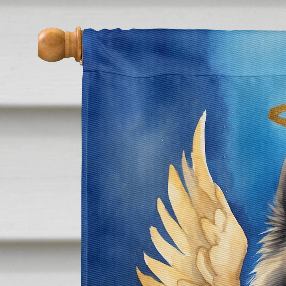 Keeshond My Angel House Flag